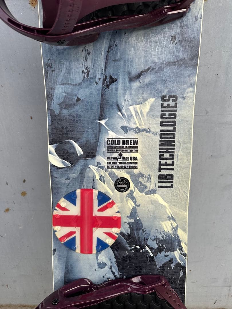Lib Tech コールドブリュー スノーボード SALOMON BURTON