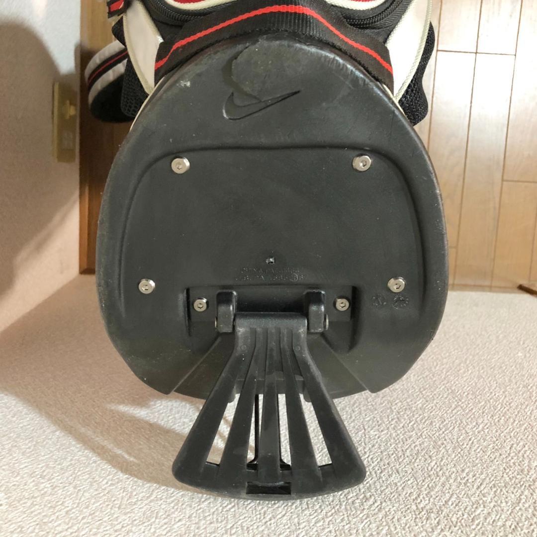 【希少】 NIKE ナイキ ゴルフ キャディバッグ スタンド型 6分割 レッド