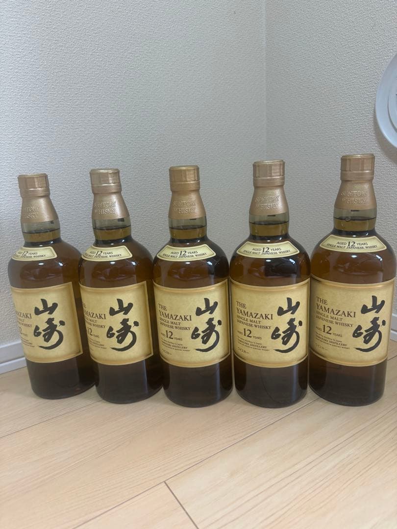 サントリー 山崎 12年ウイスキー 700ml 5本セット