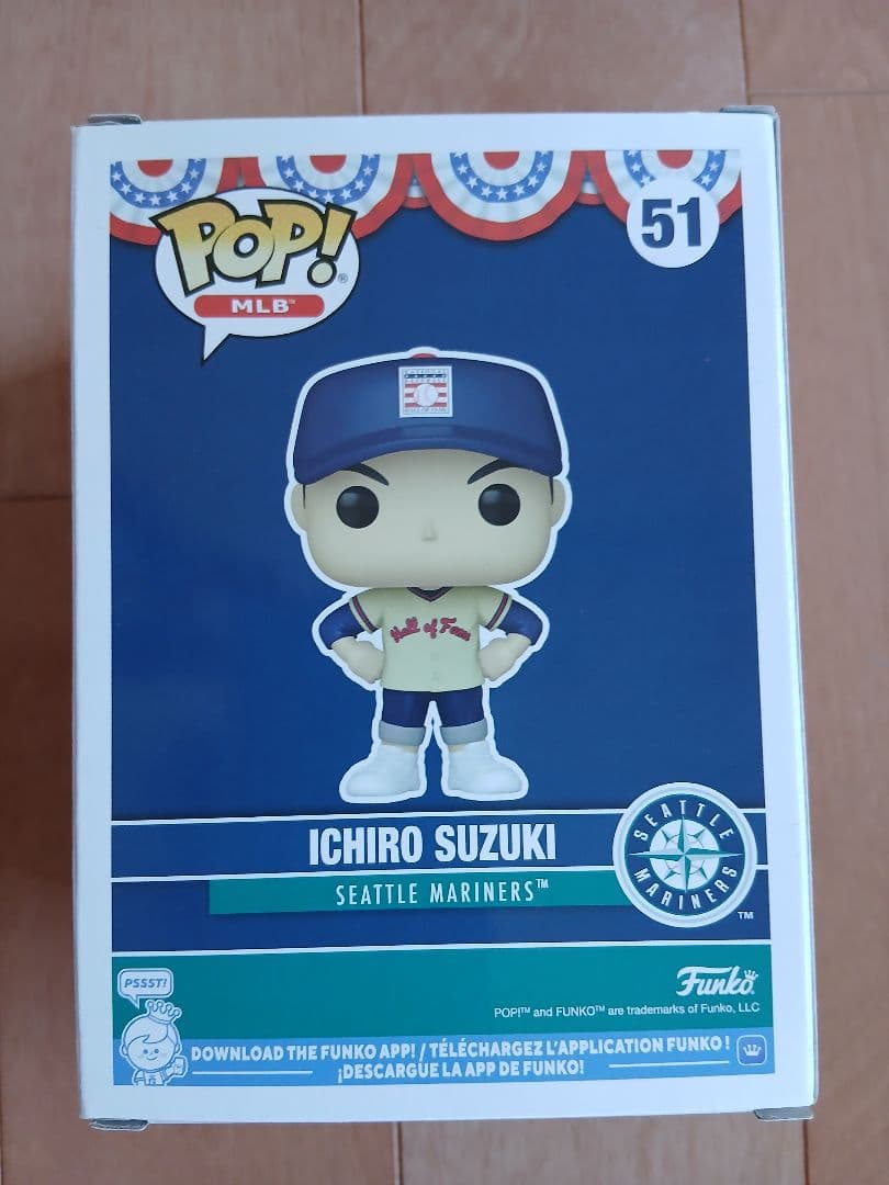 イチロー Funko POP ファンコ 2025年 殿堂入り記念 球場配布 51