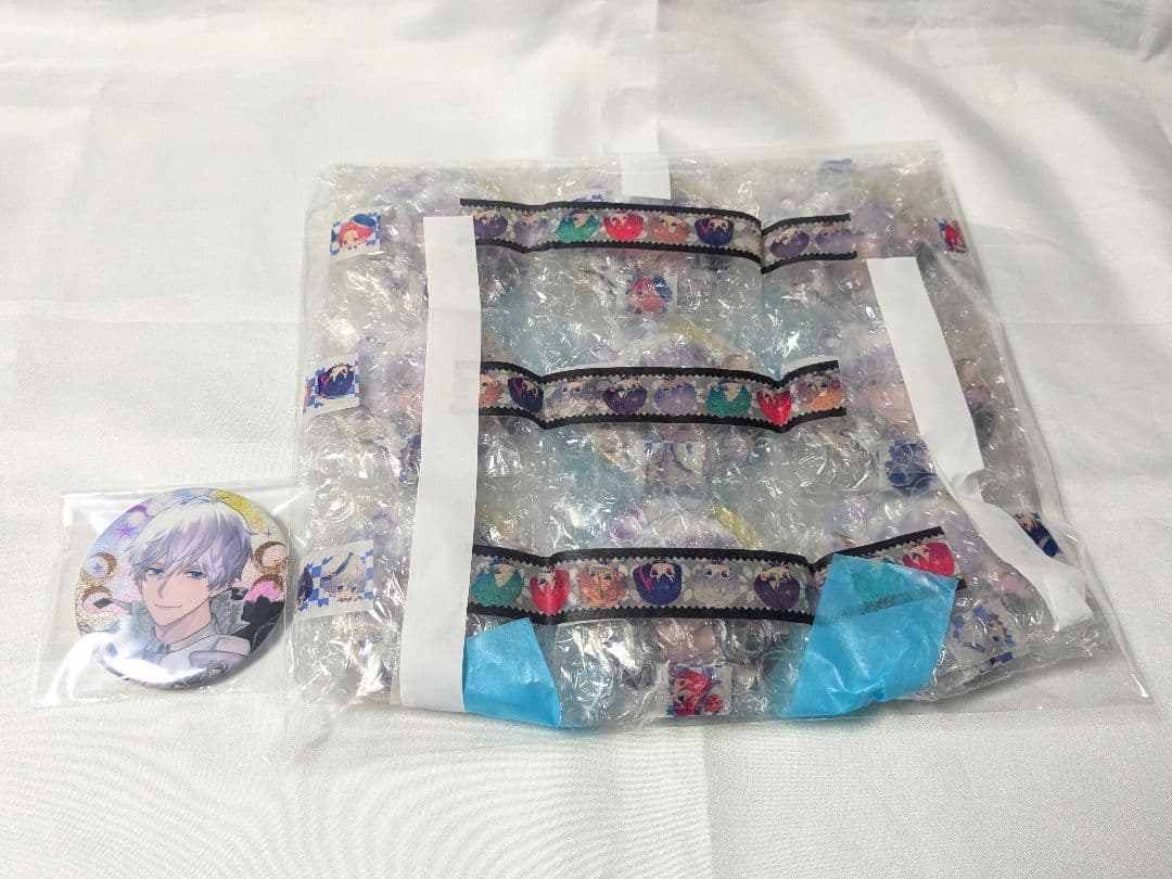 B-PROJECT Bプロ 北門倫毘沙 10th グリッター缶バッジ 10点