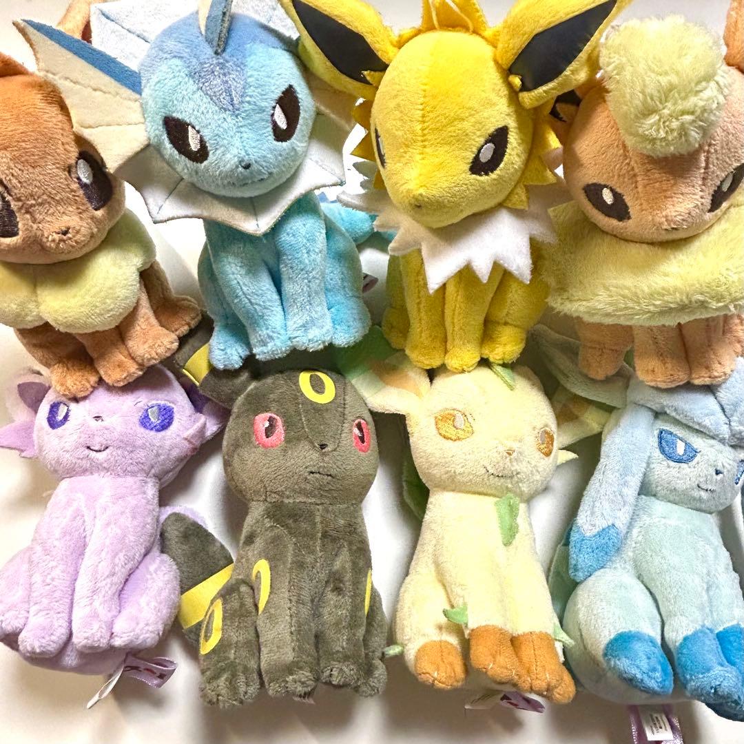 ポケモン I LOVE EIEVUI ぬいぐるみ 8種セット