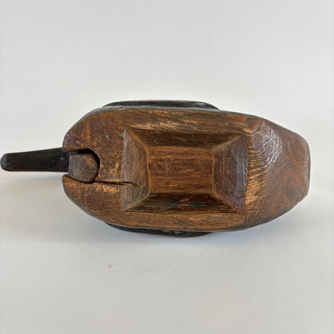 李朝時代 木雁 朝鮮美術 骨董 ②