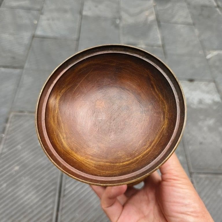 銅 細工 透かし彫り 双龍香炉 銅香炉 仏具 茶道具 香道具 工芸品 置物