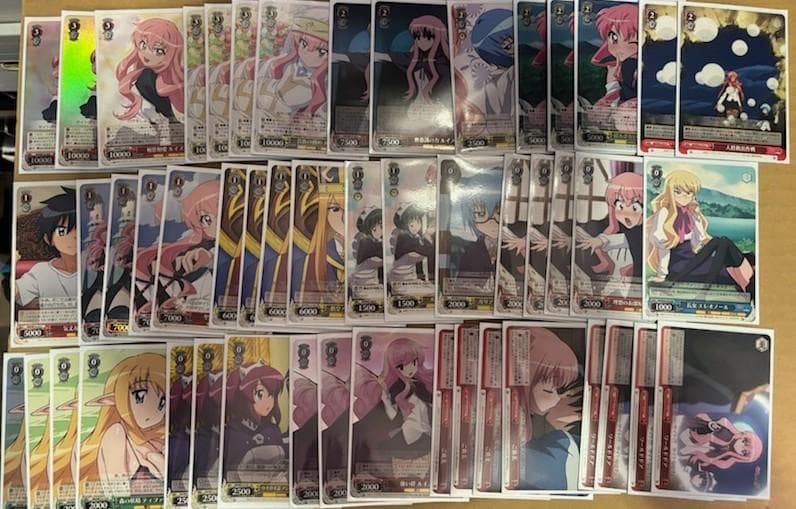 WS　ヴァイスシュバルツ　ゼロの使い魔　8扉　ルイズ軸　デッキ