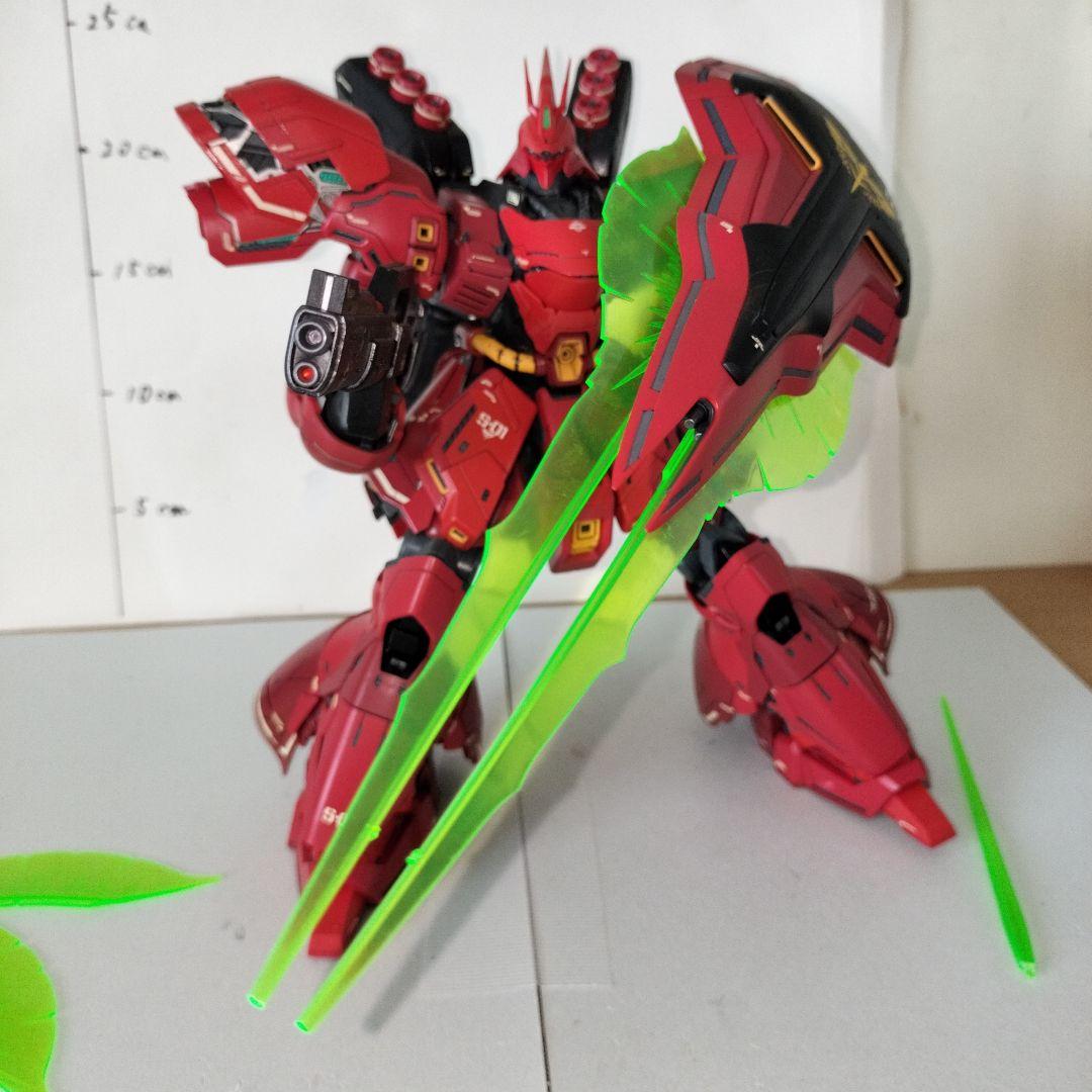 h*ま様 MG1/100 サザビー 塗装完成品 ガンプラ バーニア改修 逆襲のシ