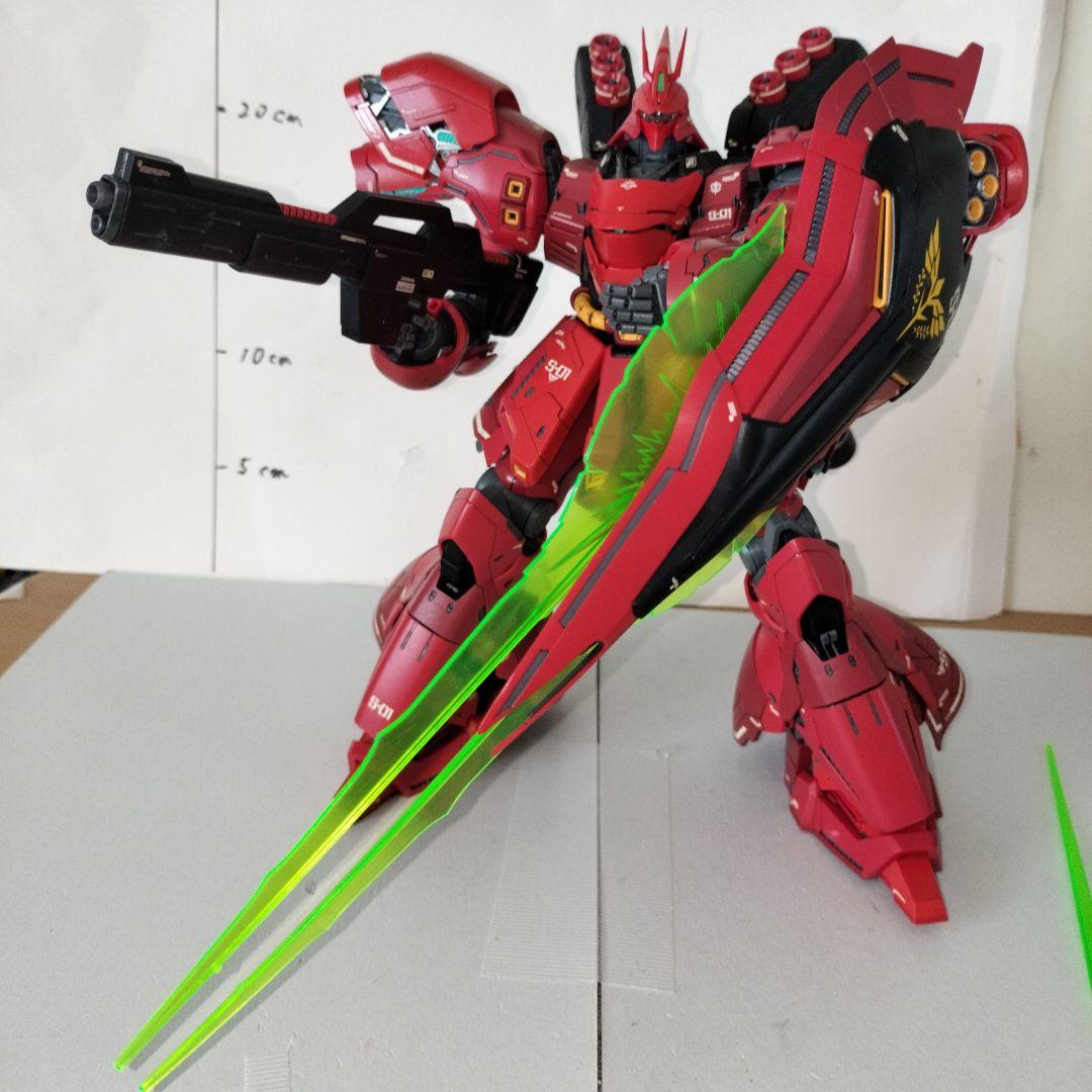 h*ま様 MG1/100 サザビー 塗装完成品 ガンプラ バーニア改修 逆襲のシ
