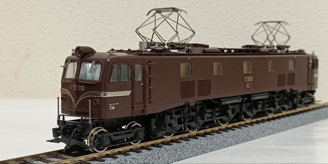 HOゲージ KATO EF58電気機関車 大窓（茶）