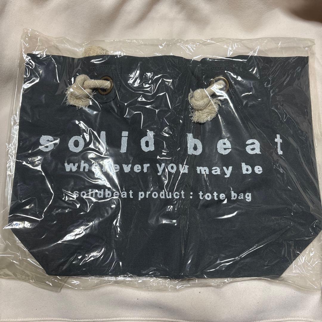 新品solid beat トートバッグ
