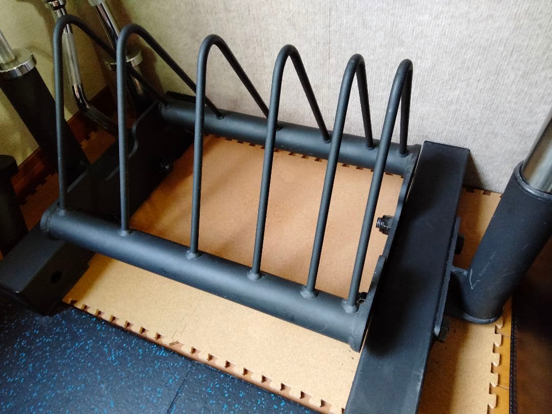 ウェイトプレートスタンド ブラック