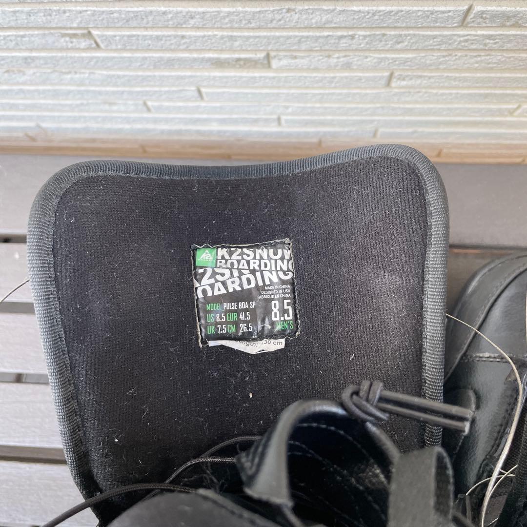 26.5cm K2 ケーツー スノーボードブーツ スノボブーツ PULSEBOA