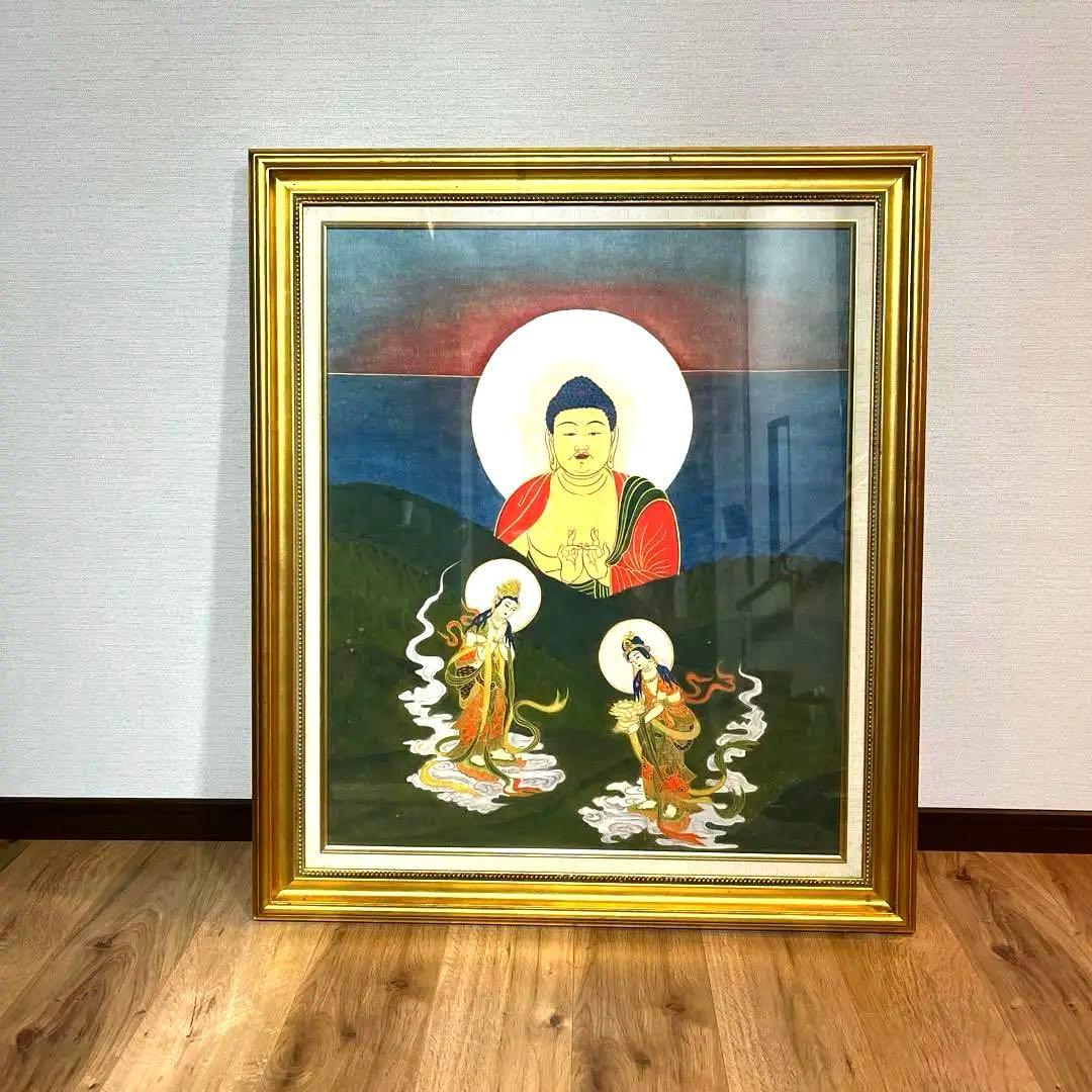 仏画(額付き)
