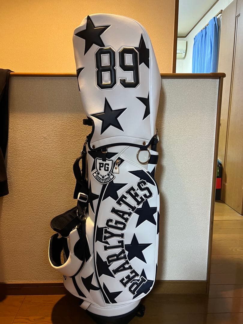 ⭐️新品未使用　星柄パーリーゲイツゴルフバッグ