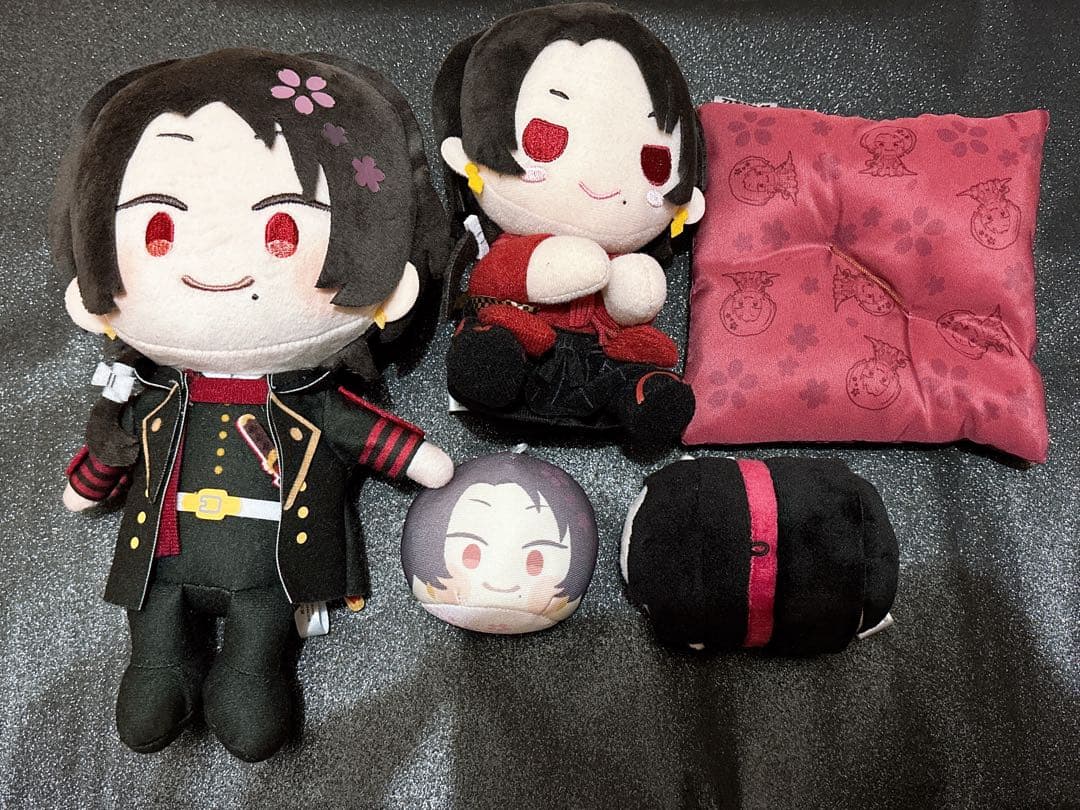 刀剣乱舞　加州清光　ぬいぐるみセット　わんぱく　おまんじゅう　もちマス