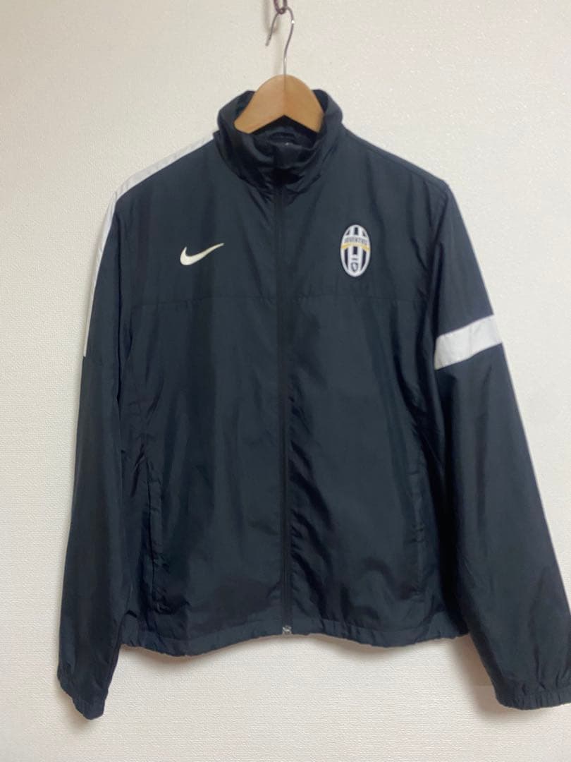 NIKE Juventus ユベントス ナイロン ジャケット ブラック XL