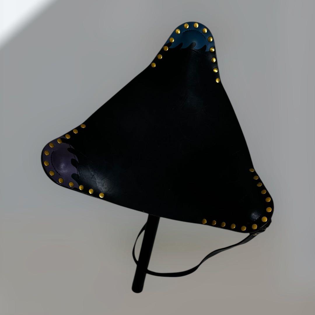 グラインドロッヂ ハンティングチェア 両面生刷り ブラック