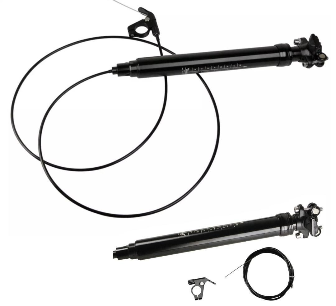 ワイヤーコントロール式ドロッパーシートポスト　Φ31.6ｍｍ　トラベル170mm