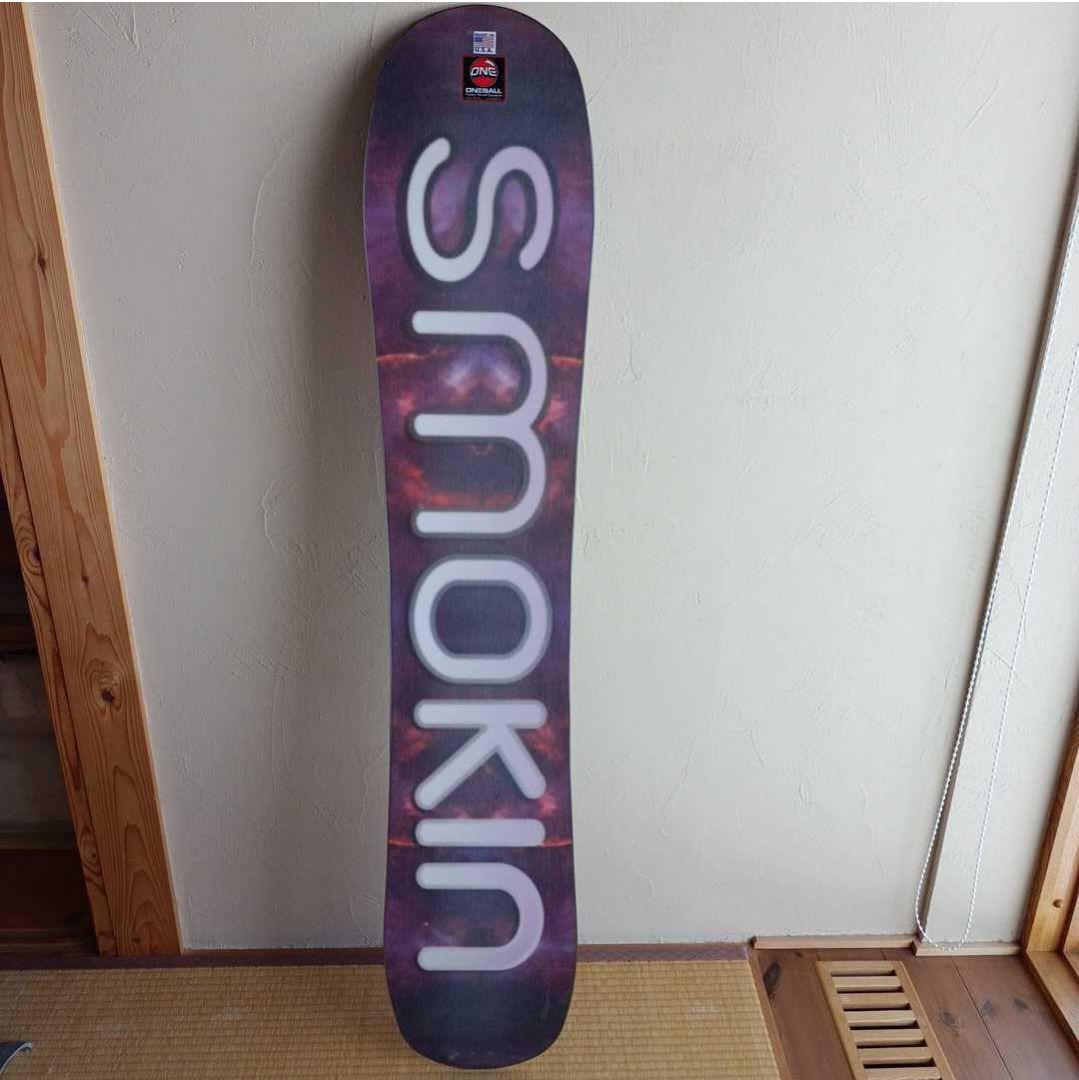 SMOKIN スノーボード 148 未使用　バック・トゥ・ザ・フューチャー風