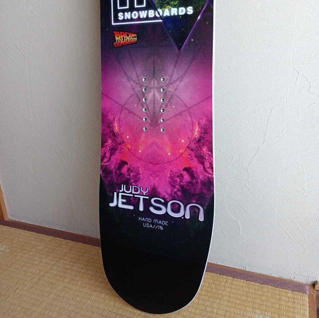 SMOKIN スノーボード 148 未使用　バック・トゥ・ザ・フューチャー風