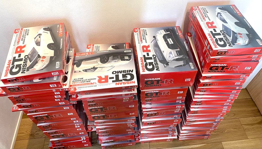 DeAGOSTINI 1/8 週刊 NISSAN GT-R NISMO 全巻