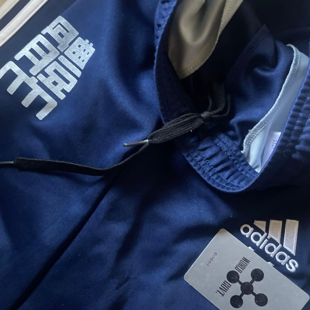 adidas ネイビージャージ 新品タグ付き