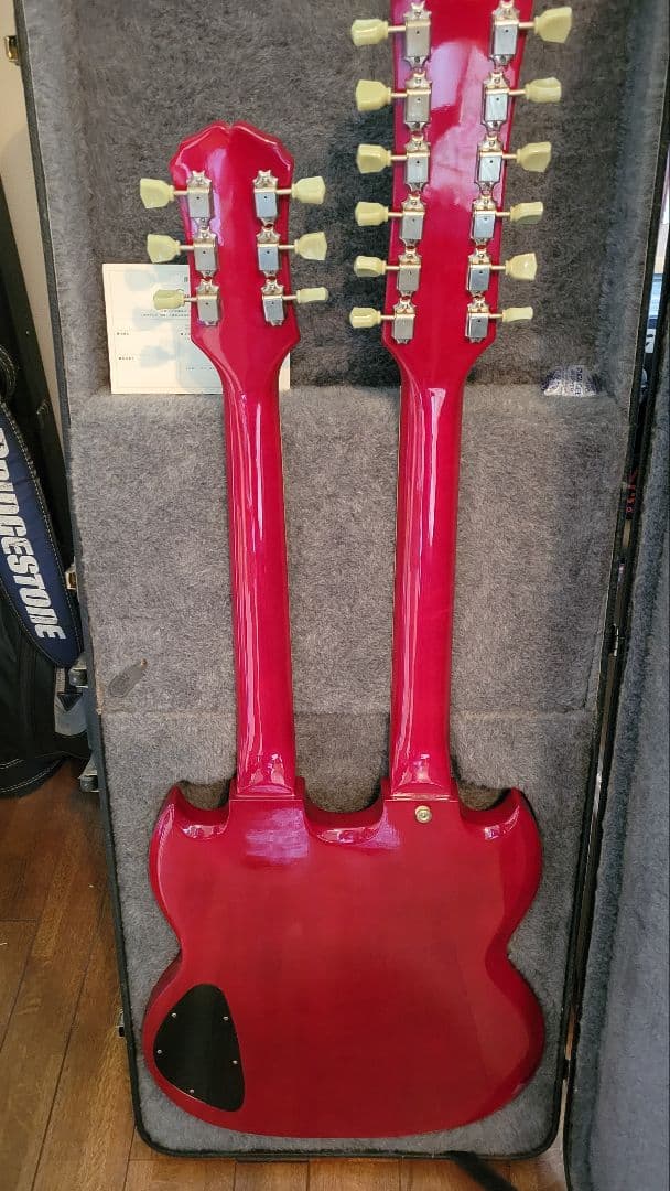 エピオンEpiphoneダブルネックギター