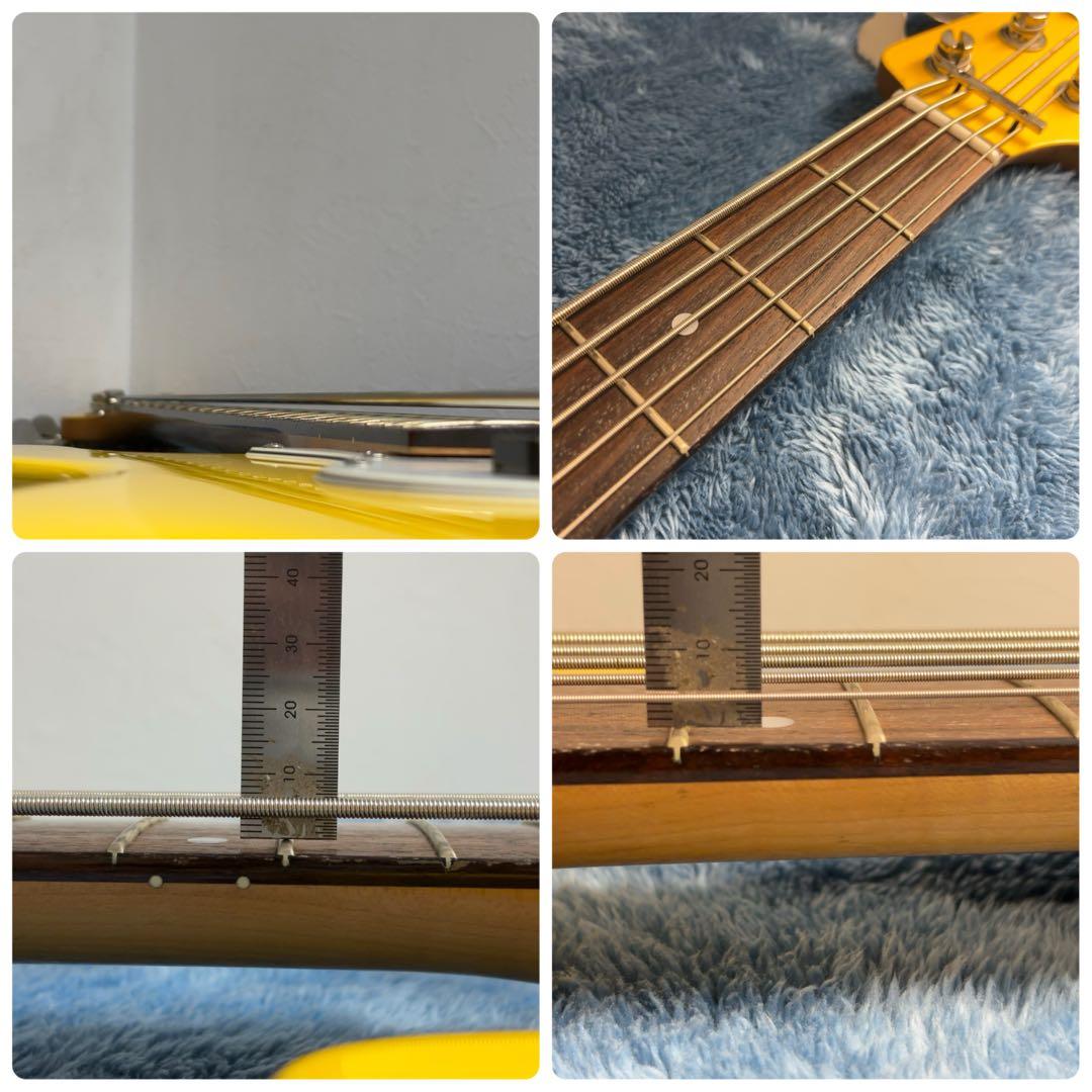 Bacchus WOODLINE WL-501 / 5弦エレキベース（イエロー）