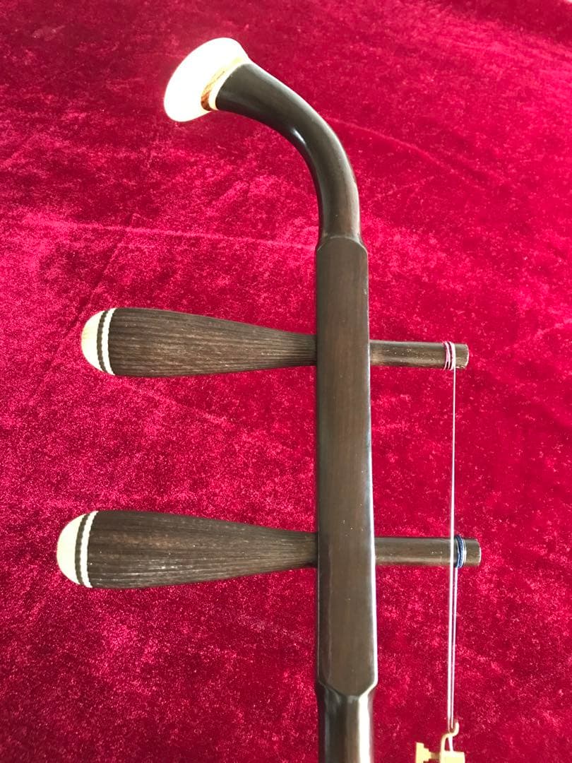 二胡★中古品★蛇本皮★音など確認済み★新品同然