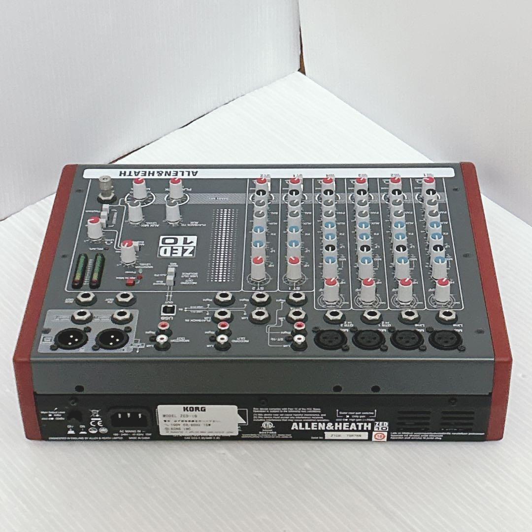 【美品】　 ALLEN&HEATH ZED-10 ミキサー　KORG