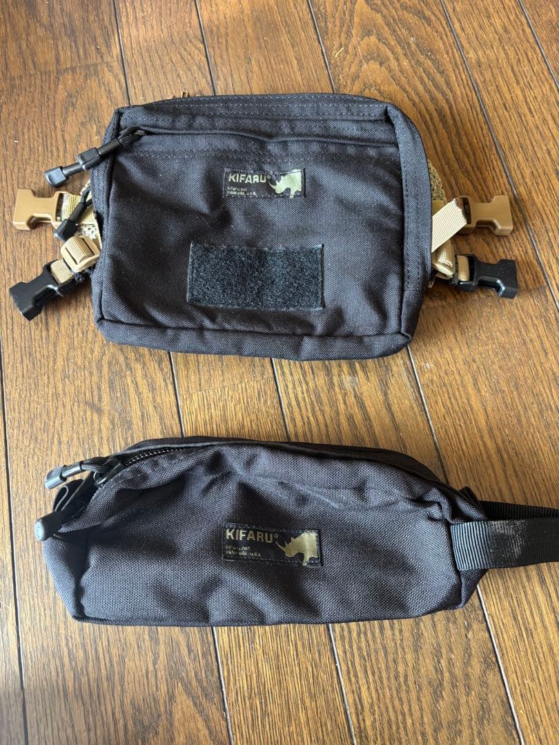 kifaru ポーチ　マイクロチェスト改造