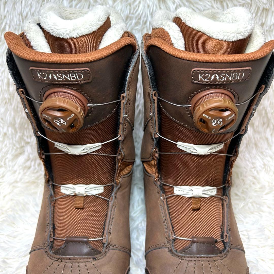 K2ARROW ステップオン　スノーボードブーツ ダブルBOA 24 レディース