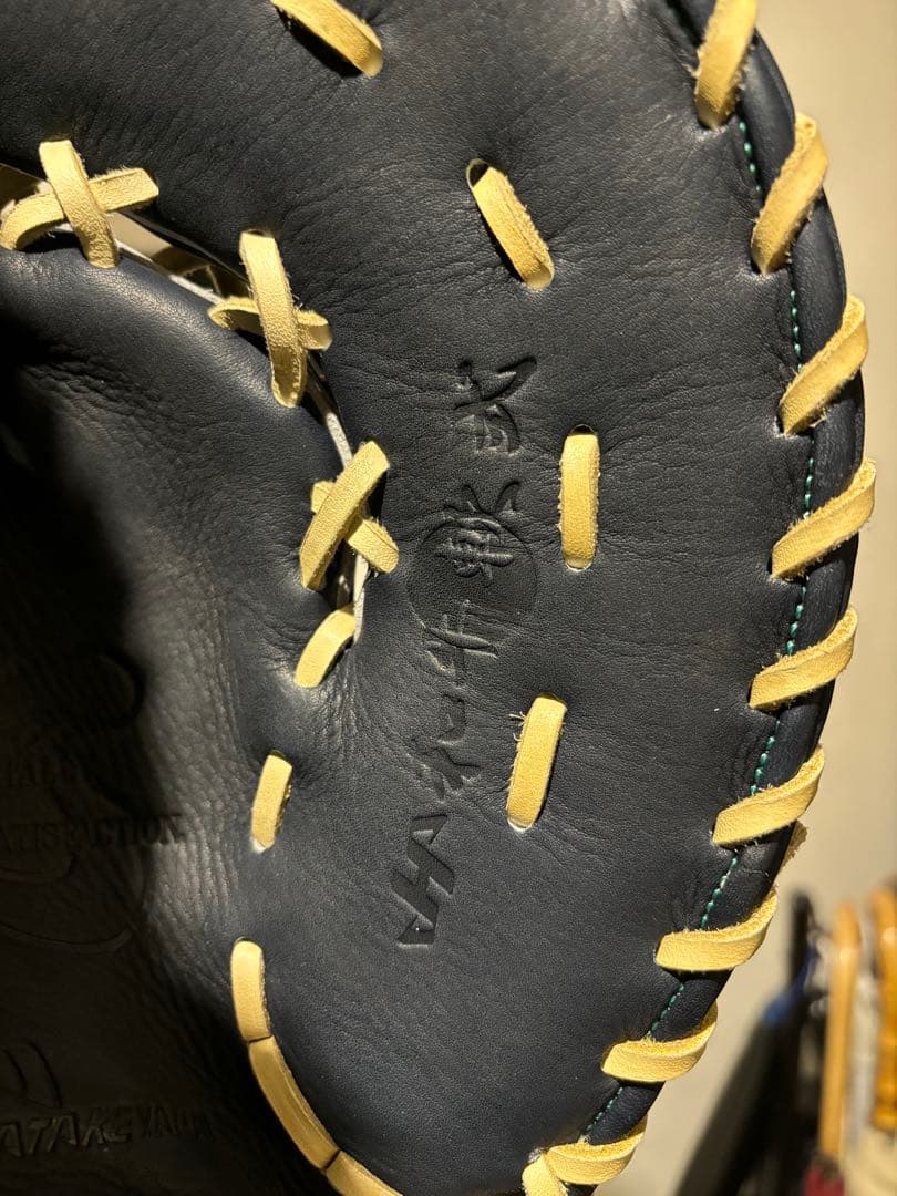 ハタケヤマ　ファーストミット　和牛軟式