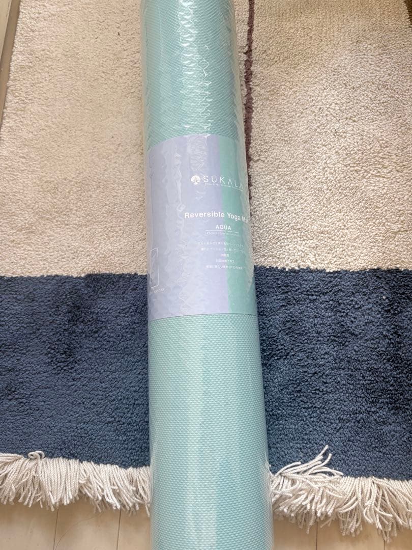 SUKALA リバーシブルヨガマット ヨギラグセット(収納バッグ付き)