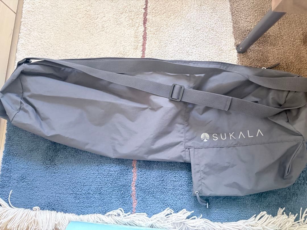 SUKALA リバーシブルヨガマット ヨギラグセット(収納バッグ付き)