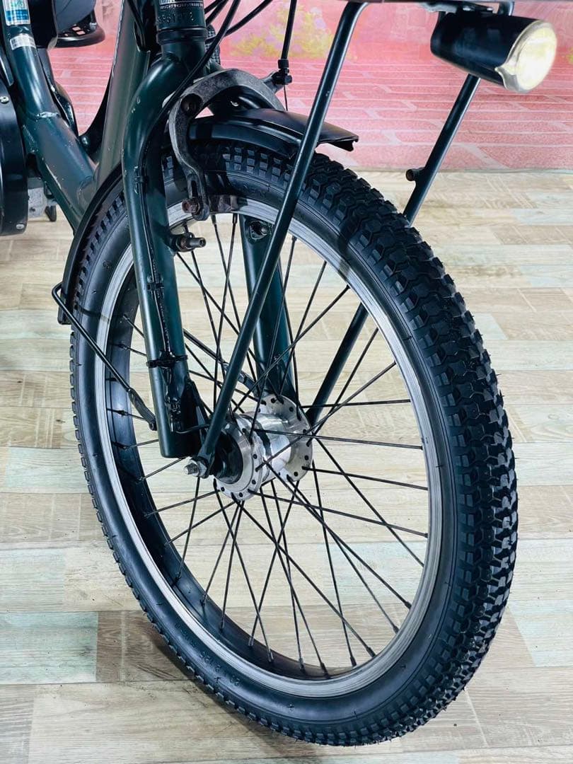 K0765 電動自転車パナソニック ギュット 子供乗せ 20インチ 送料無料