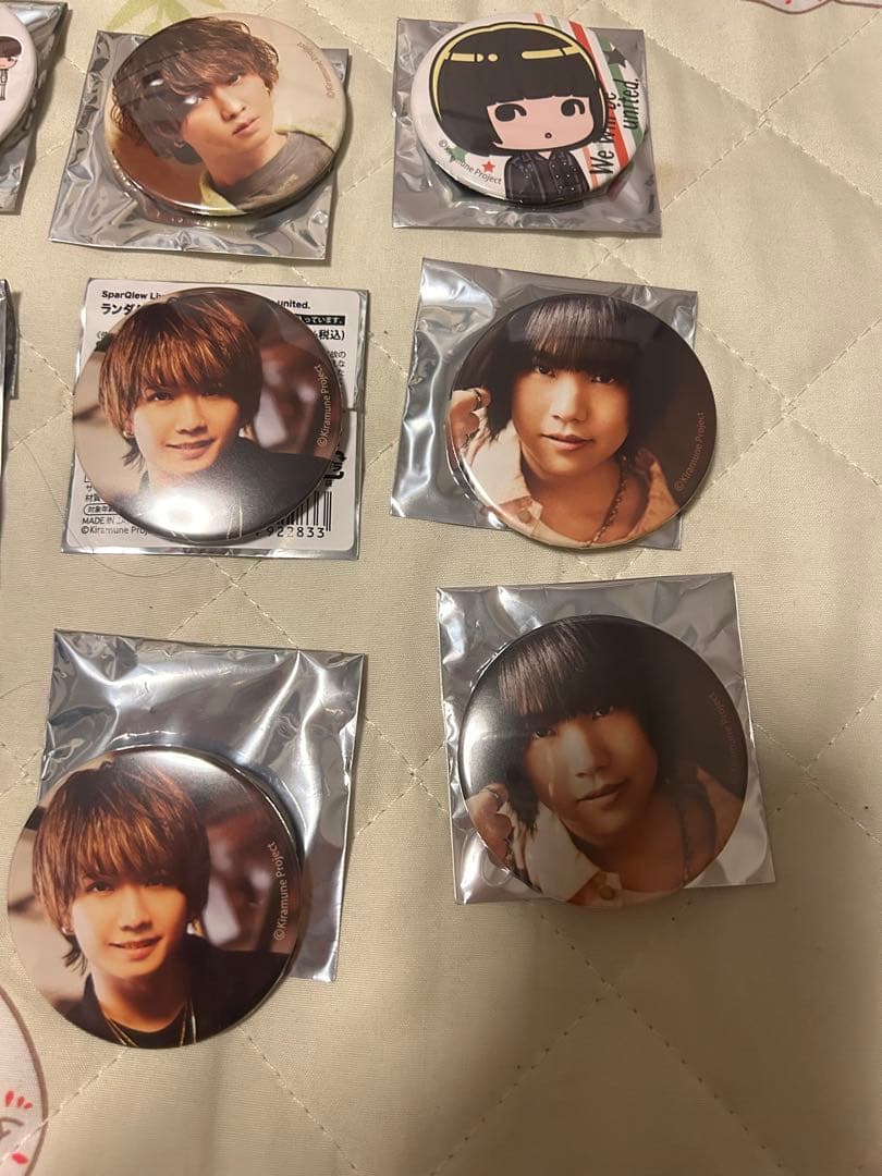 kiramune SparQlew 缶バッジ チェキ アクキー バッジなど