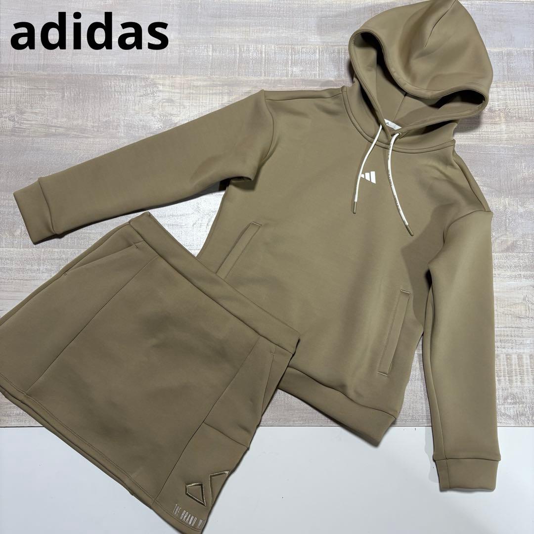 アディダス★インナーパンツ一体型スカート★セットアップ【サイズM.L】