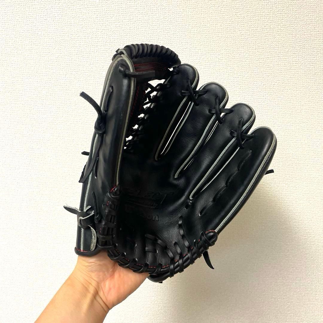 122 ウィルソン 極美品 即戦力 軟式 外野手用グローブ