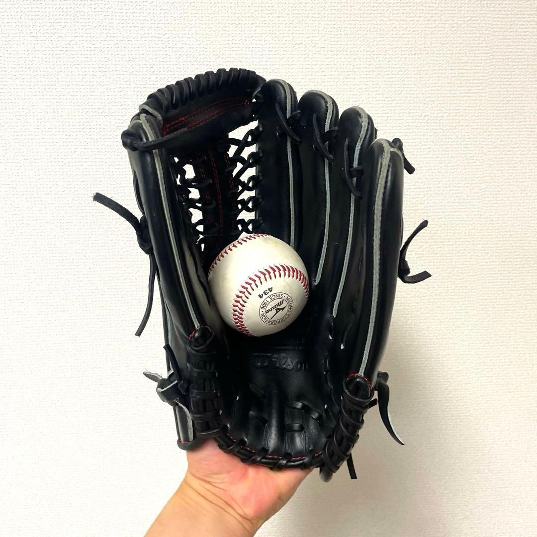 122 ウィルソン 極美品 即戦力 軟式 外野手用グローブ