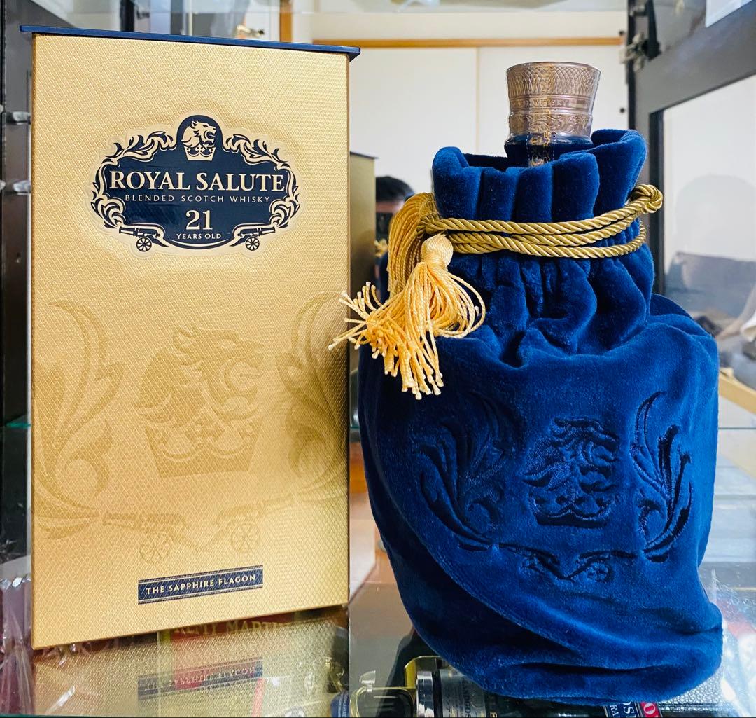  Salute 21年 Sapphire Flagon 700ml.