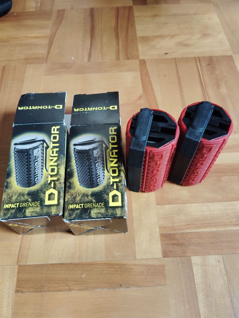値下げ中　ガス式グレネード　デトネイター　2個セット　ポーチ付き
