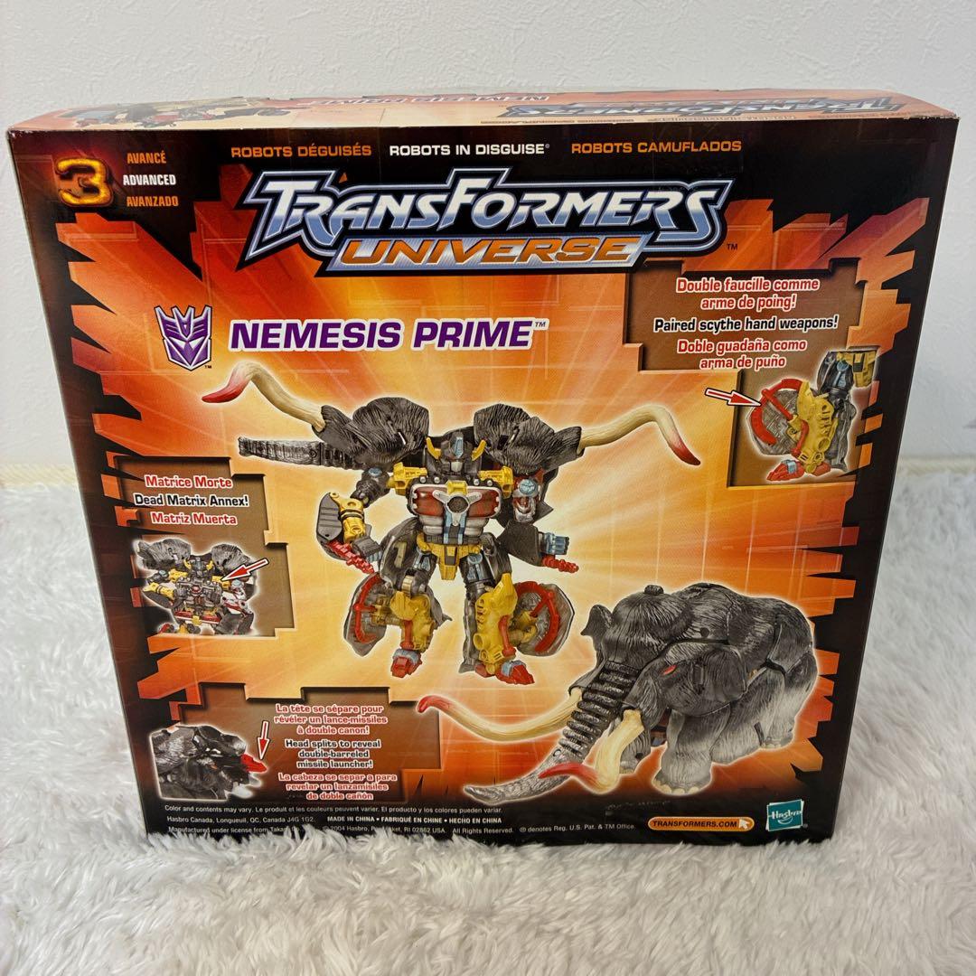 【新品未開封/入手困難】 トランスフォーマー ユニバース ネメシスプライム