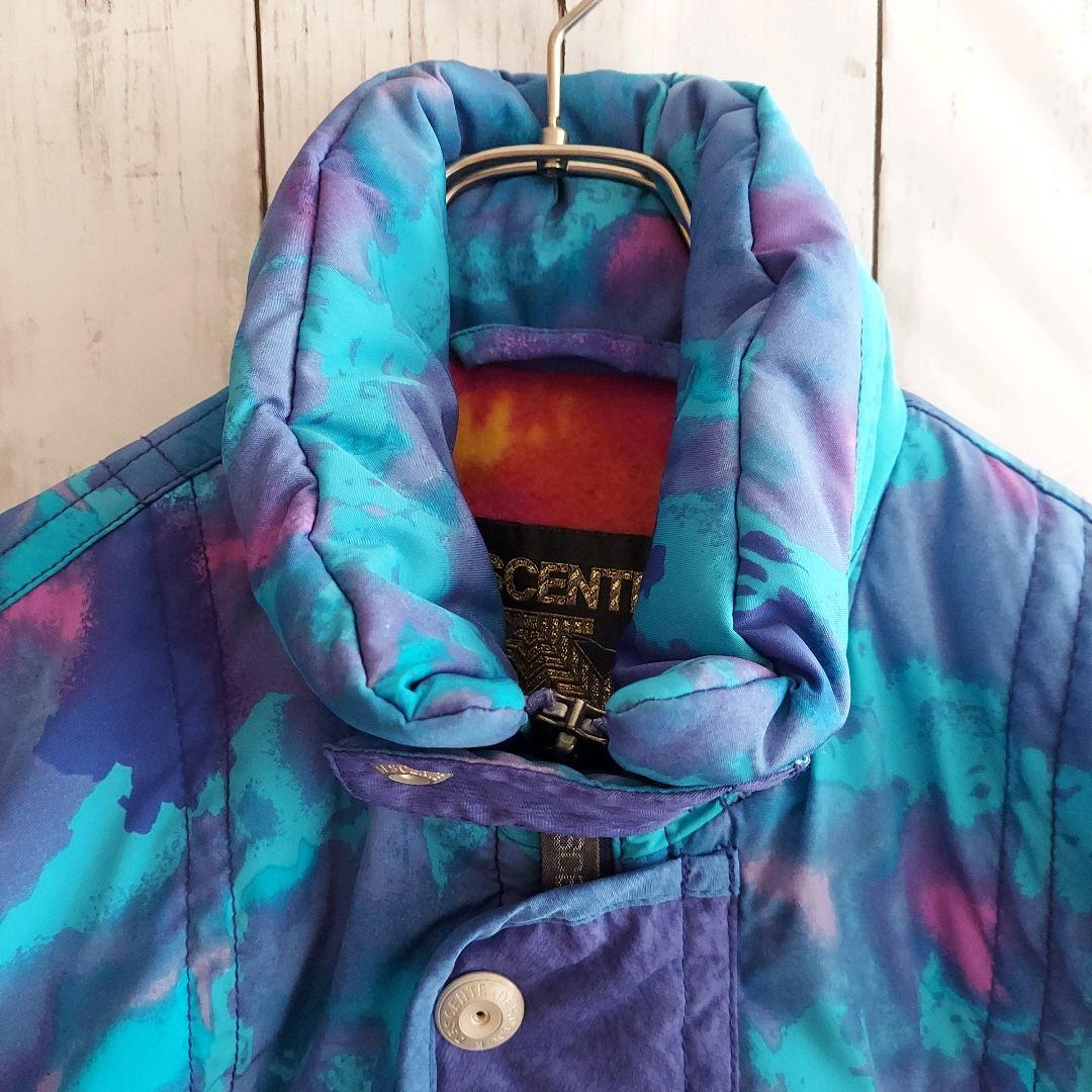 【DESCENTE】デサント スキーウェア 上下セット L 紫黒