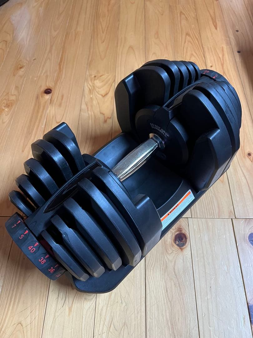 可変式ダンベル 5〜40kg 17段階 1set ②