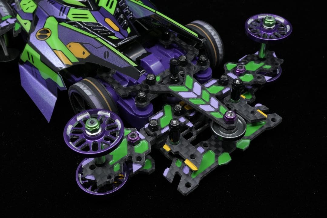 ミニ四駆 MSフレキ 完成マシン サンダーショット Mk.II 一号機 新作