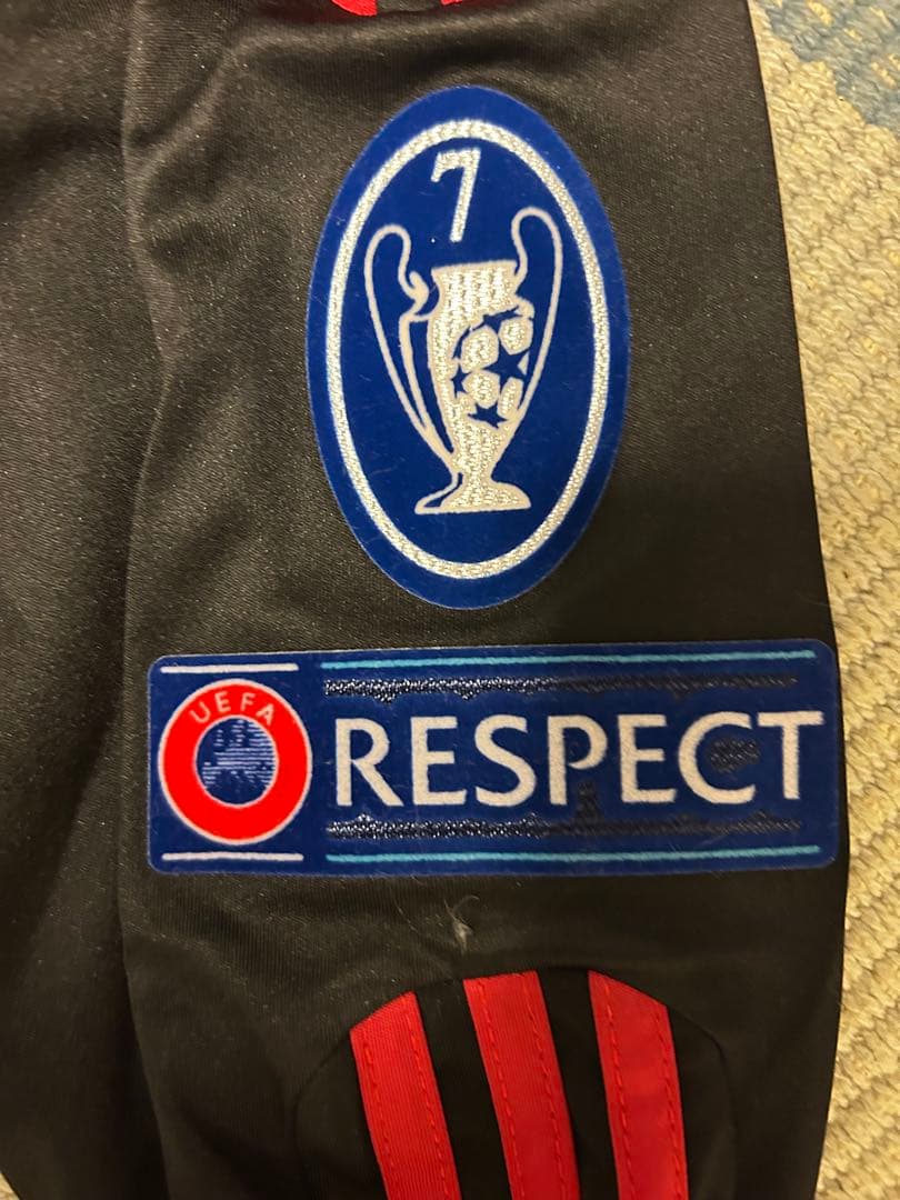 09/10ホームACミラン　ロナウジーニョ　長袖ユニフォーム