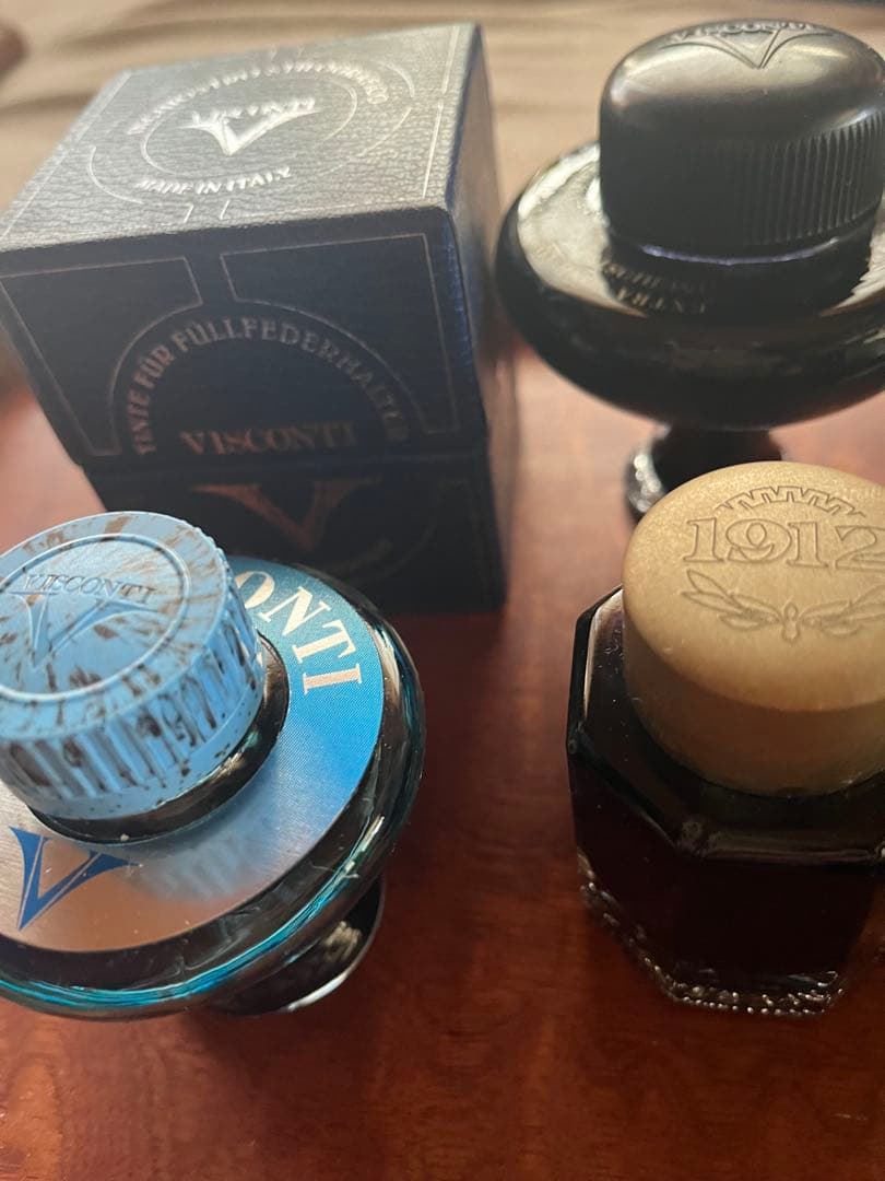 VISCONTI 万年筆用インク 1912年記念ボトル他４個