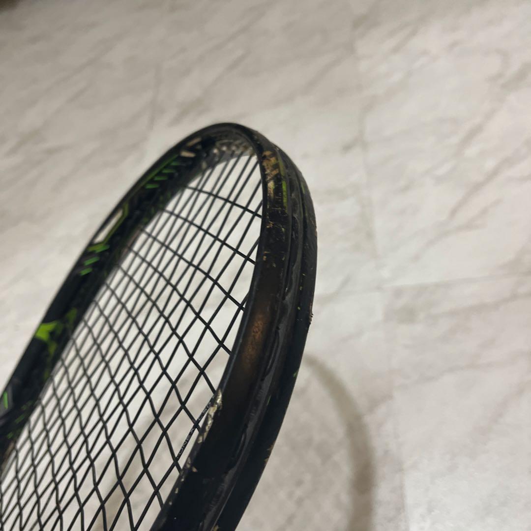 MIZUNO ミズノ ソフトテニスラケット　DIOS　50-R 黒 黄緑