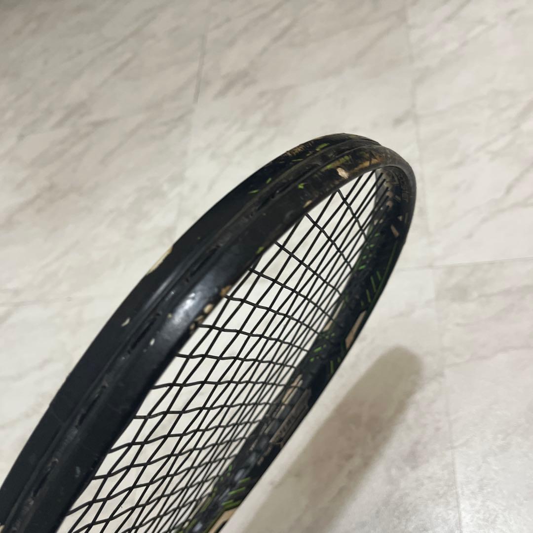 MIZUNO ミズノ ソフトテニスラケット　DIOS　50-R 黒 黄緑