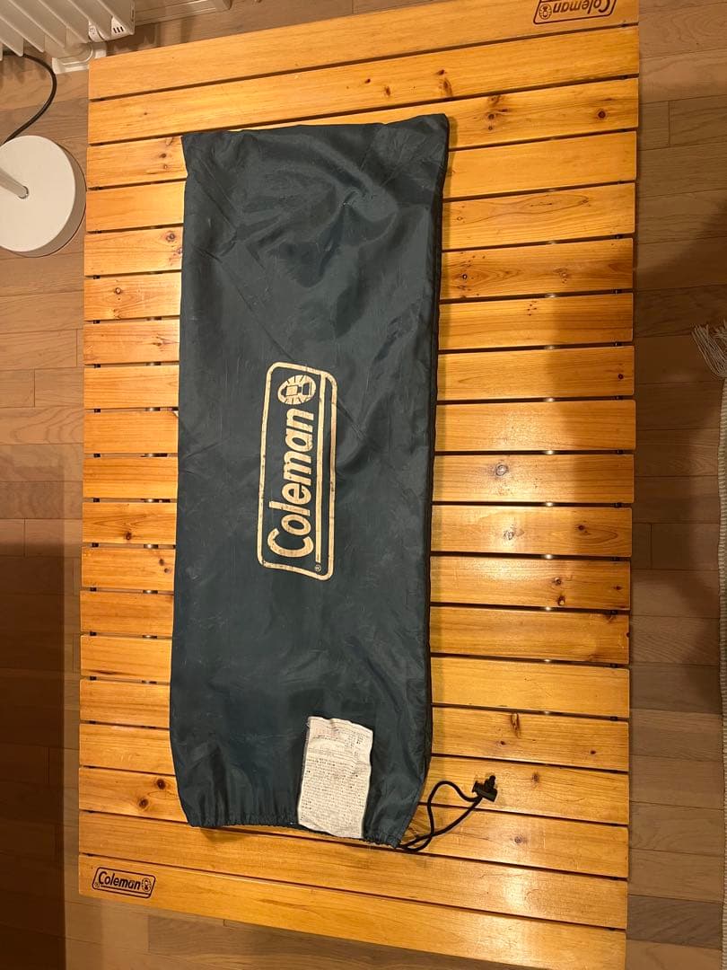 Coleman コールマン ウッドロールテーブル　木製折りたたみテーブル